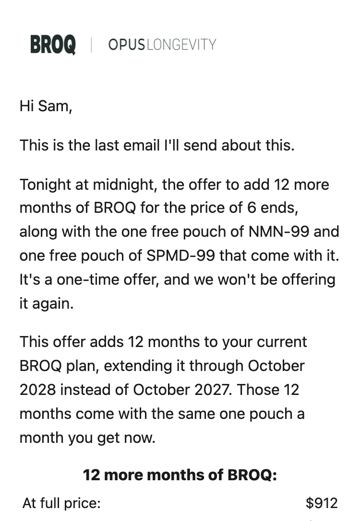 Phone preview of Final email, Sun 25, 5pm