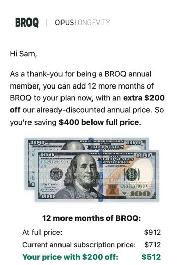 Phone preview of First email, Thu 22